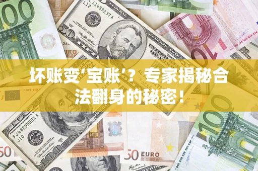 北京坏账变‘宝账’？专家揭秘合法翻身的秘密！